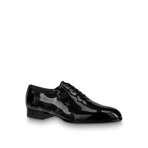 Louis Vuitton Men's Glossy Black Oxfords